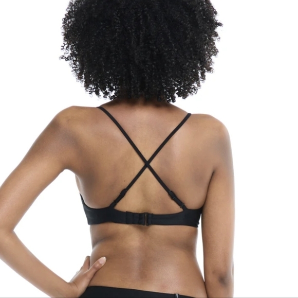 Body Glove smoothies black palmer swim suit underwire bikini top 💋 - Picture 7 of 9